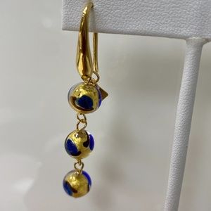 Italian Murano Dangling Earrings